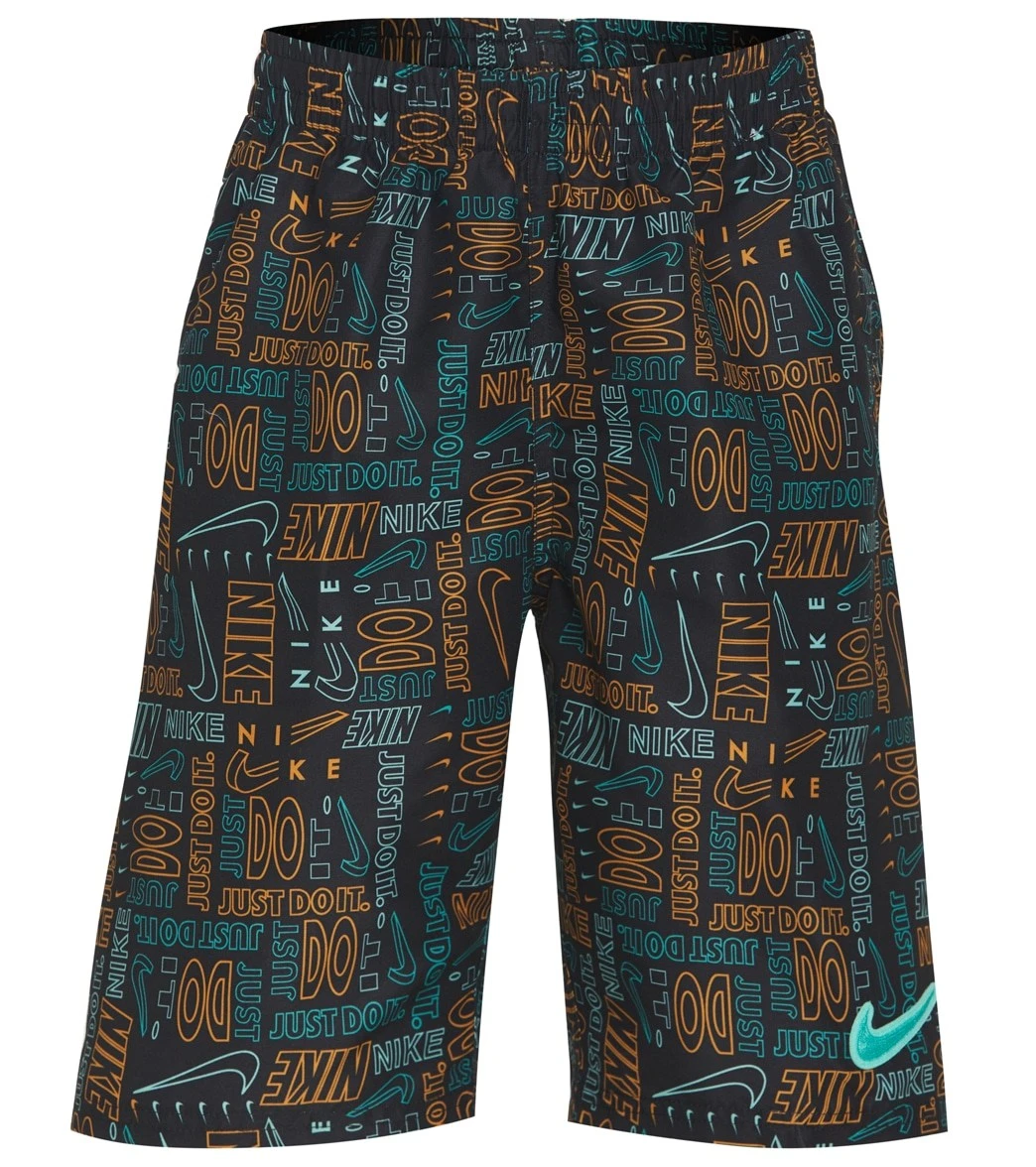 Nike Boys' Logo Mash-Up 17" Volley Short (Big Kid) 1 Nike Boys' Logo Mash-Up 17" Volley Short (Big Kid)