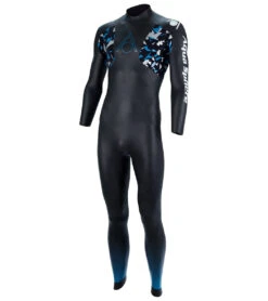 AQUASPHERE Men's Aqua Skin V3 Tri Wetsuit 8 AQUASPHERE Men's Aqua Skin V3 Tri Wetsuit -Swimming Shops 7197878550696 blackturquoise 4a