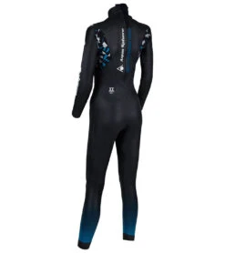 AQUASPHERE Women's Aqua Skin V3 Tri Wetsuit 7 AQUASPHERE Women's Aqua Skin V3 Tri Wetsuit -Swimming Shops 7197878681768 blackturquoise 3a