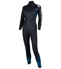 AQUASPHERE Women's Aqua Skin V3 Tri Wetsuit 8 AQUASPHERE Women's Aqua Skin V3 Tri Wetsuit -Swimming Shops 7197878681768 blackturquoise 4a