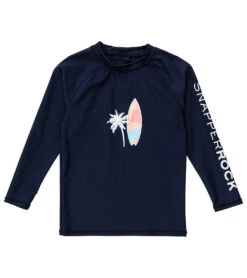 Boys' Sunset Cruising Navy LS Rash Top (Toddler, Little Kid, Big Kid)