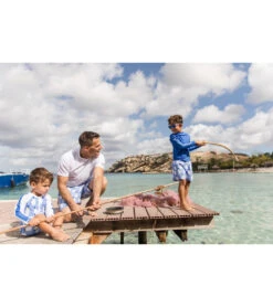 Boys' Penguin Patrol Volley Board Short (Toddler, Little Kid, Big Kid) -Swimming Shops 7217020993704 blue 4a