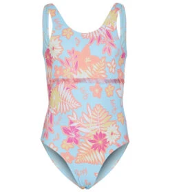 Roxy Girls' Funny Childhood One Piece Swimsuit (Toddler, Little Kid)