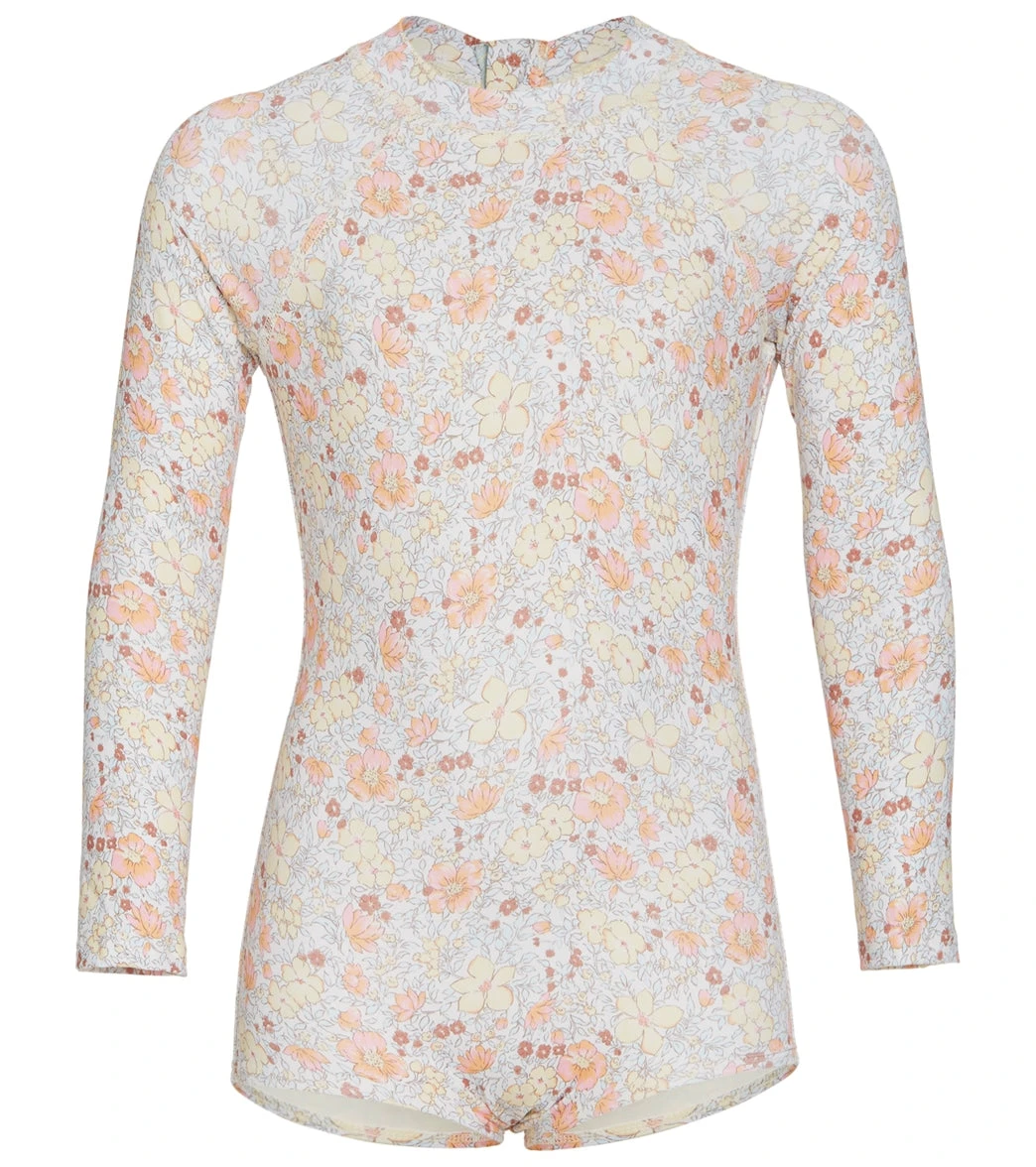 Billabong Girls' Sweet Dreamer Boy Short Long Sleeve One Piece Swimsuit (Little Kid, Big Kid) 1 Billabong Girls' Sweet Dreamer Boy Short Long Sleeve One Piece Swimsuit (Little Kid, Big Kid)