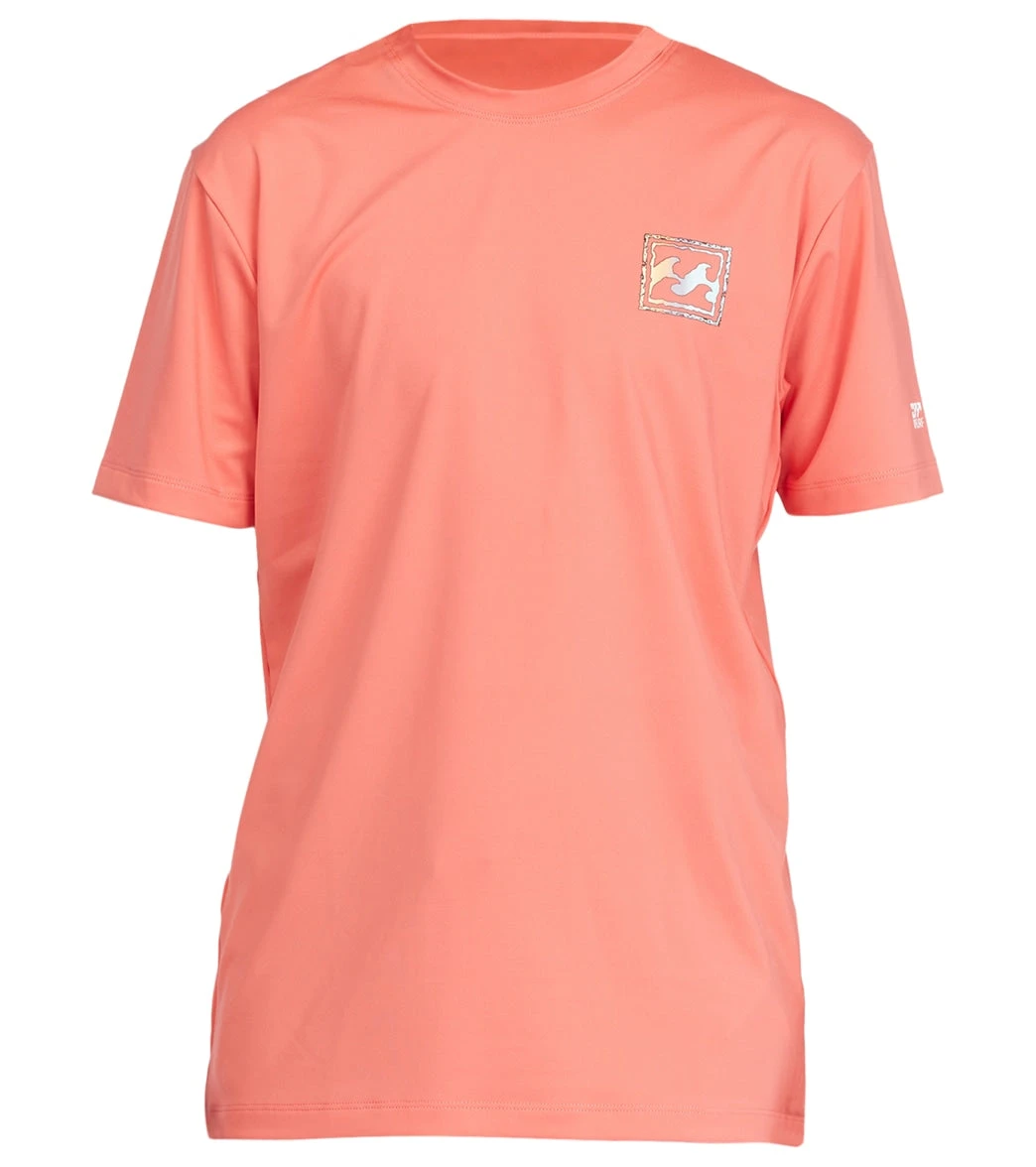 Billabong Boys' Crayon Wave Short Sleeve Surf Shirt (Big Kid) 4 Billabong Boys' Crayon Wave Short Sleeve Surf Shirt (Big Kid) - Image 4