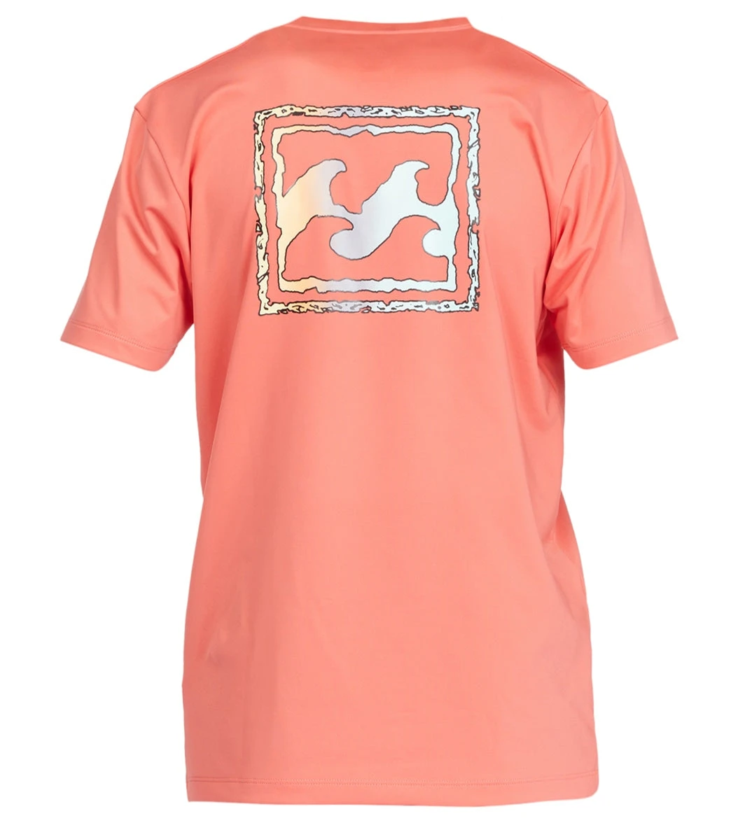 Billabong Boys' Crayon Wave Short Sleeve Surf Shirt (Big Kid) 5 Billabong Boys' Crayon Wave Short Sleeve Surf Shirt (Big Kid) - Image 5