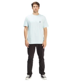 Billabong Men's Rotor Diamond Short Sleeve Tee -Swimming Shops 7268891918504 coastalblue 3a