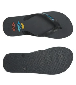Rip Curl Men's Icons Flip Flop 7 Rip Curl Men's Icons Flip Flop -Swimming Shops 7321122209960 grey 4a