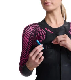 2XU Women's Pro-Swim Run Pro Shorty Wetsuit 15 2XU Women's Pro-Swim Run Pro Shorty Wetsuit -Swimming Shops 7350032367784 blackveryberryprint 6a