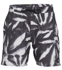 Volcom Men's 17" Echo Leaf Stoney Swim Trunks
