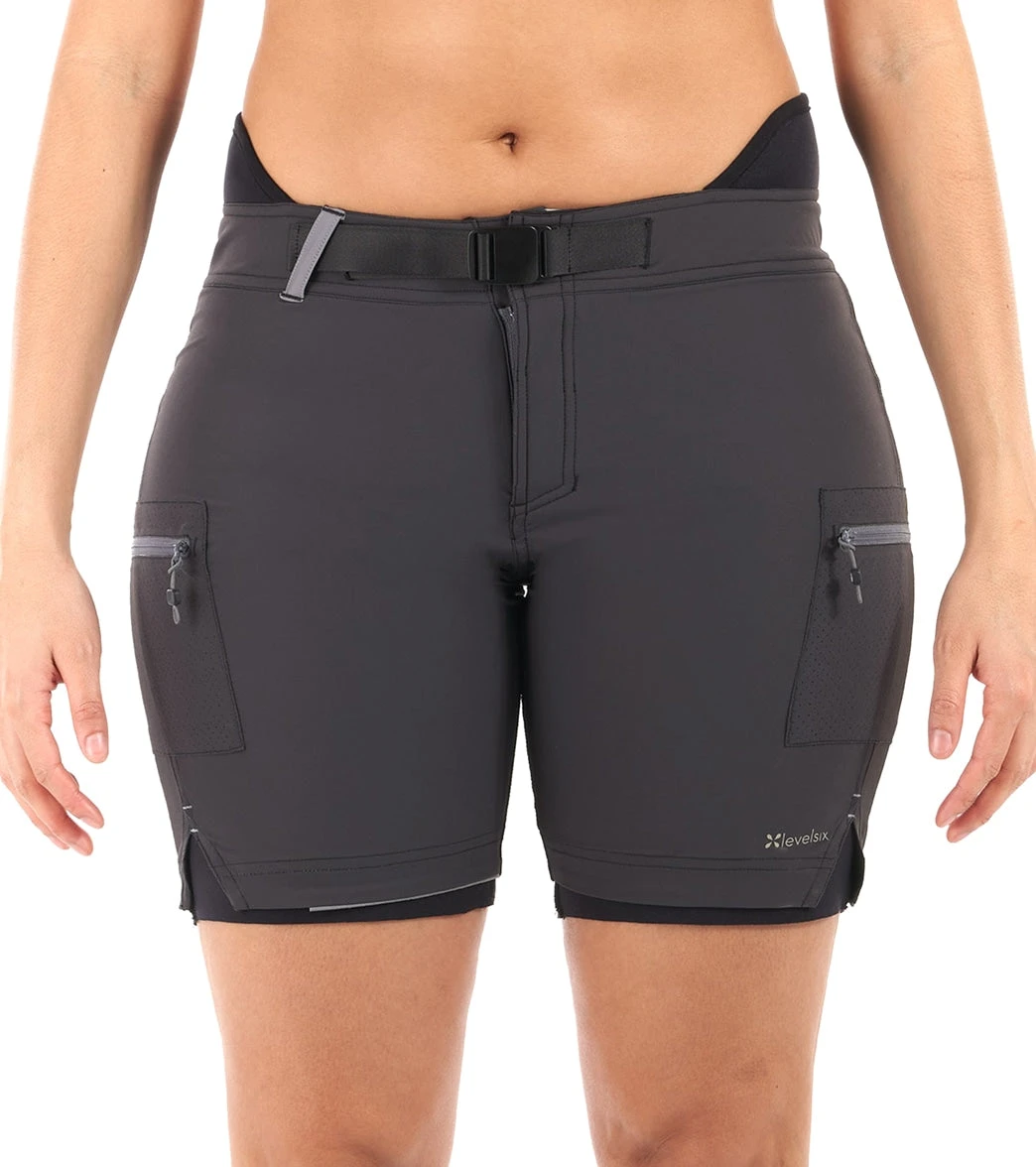 Level Six Women's Pro Goddess 0.5mm Neoprene Lined Shorts 1 Level Six Women's Pro Goddess 0.5mm Neoprene Lined Shorts