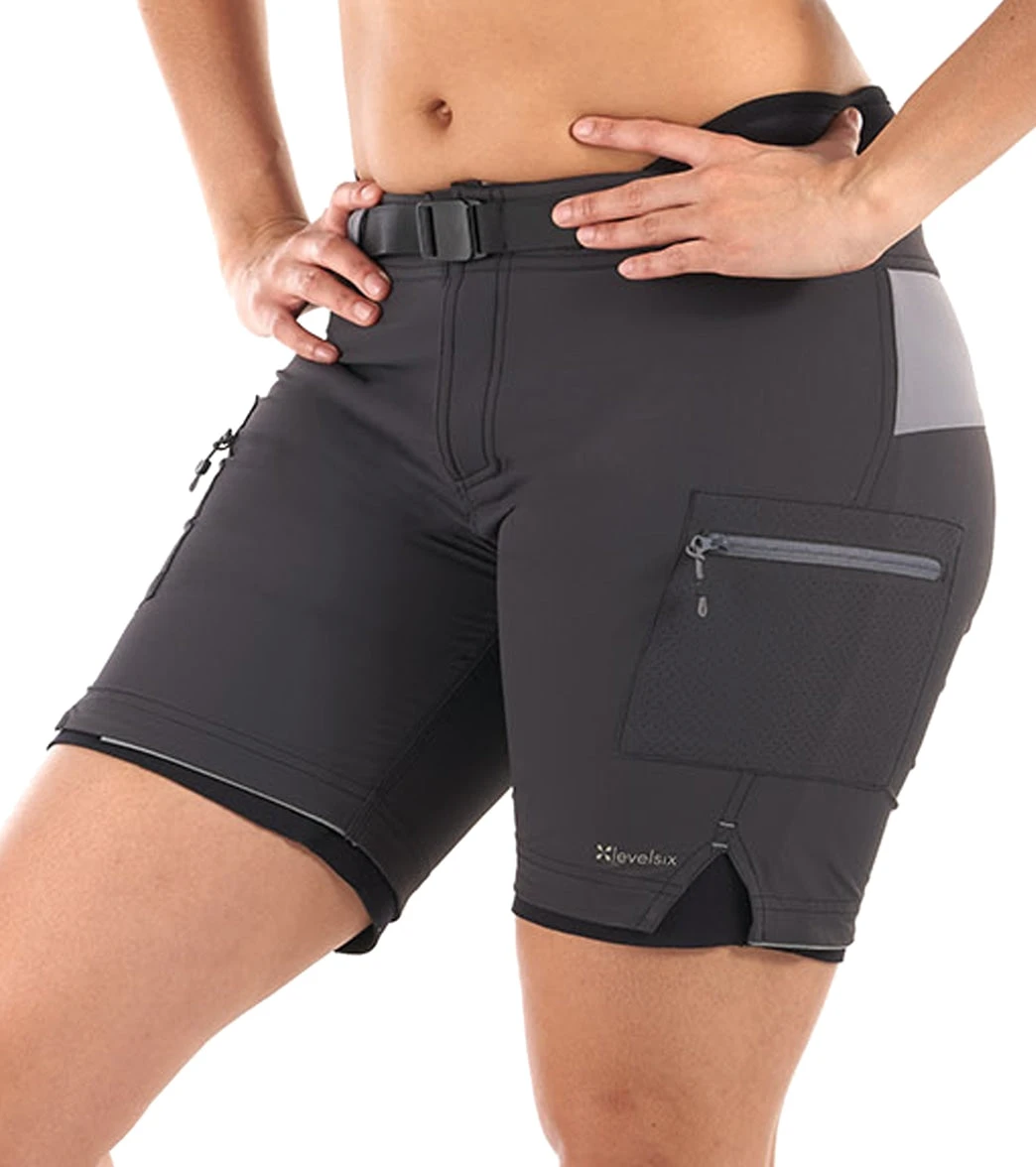 Level Six Women's Pro Goddess 0.5mm Neoprene Lined Shorts 2 Level Six Women's Pro Goddess 0.5mm Neoprene Lined Shorts - Image 2