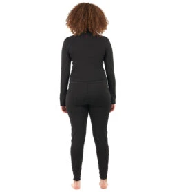 Level Six Women's Vesta Zippered Full Thermal Unisuit -Swimming Shops 7363715891368 black 3a