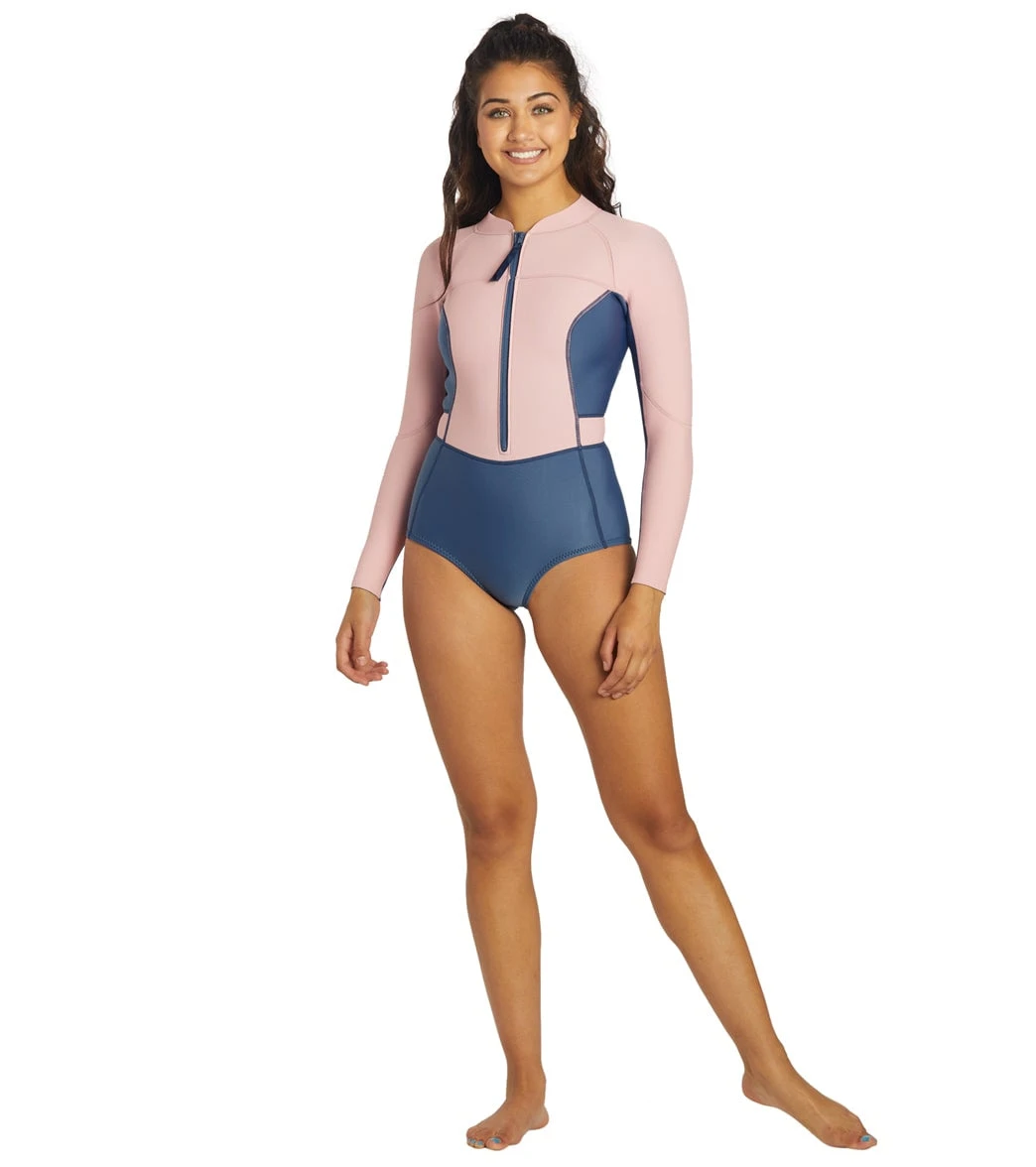 Level Six Women's 1.2mm Neoprene Mystique Front Zip Long Sleeve One Piece Swimsuit 4 Level Six Women's 1.2mm Neoprene Mystique Front Zip Long Sleeve One Piece Swimsuit - Image 4