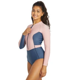 Level Six Women's 1.2mm Neoprene Mystique Front Zip Long Sleeve One Piece Swimsuit 9 Level Six Women's 1.2mm Neoprene Mystique Front Zip Long Sleeve One Piece Swimsuit -Swimming Shops 7363719889064 ally 5a