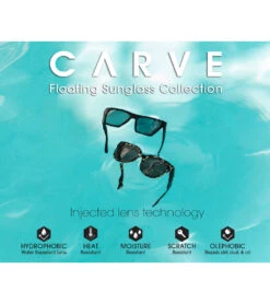 Carve Men's Wolf Pak Floating Sunglasses -Swimming Shops 7371164450984 mattetortbronzepolarized 3a