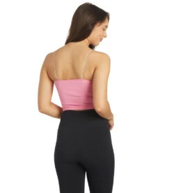 FREE PEOPLE Seamless Skinny Strap Crop Top -Swimming Shops 7376213049512 aurora 3a