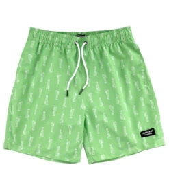 Men's 17" Poco Grande Printed Swim Trunks