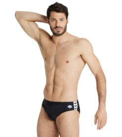 Arena Men's Icons Solid Brief Swimsuit