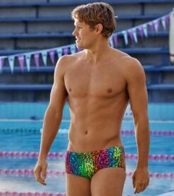 Funky Trunks Men's Sunset West Sidewinder Square Leg Swimsuit -Swimming Shops 7394938323112 sunsetwest 6a