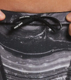 Nike Men's HydraStrong Crystal Wave Jammer Swimsuit -Swimming Shops 7397927256232 black 5a