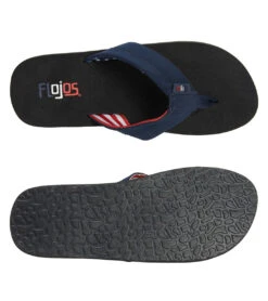 Men's Bandera Flip Flop -Swimming Shops 7403115118760 navyblackusa 4a