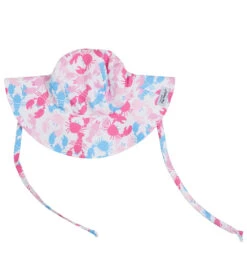 Girls' Pink Lobsters UPF 50+ Floppy Hat
