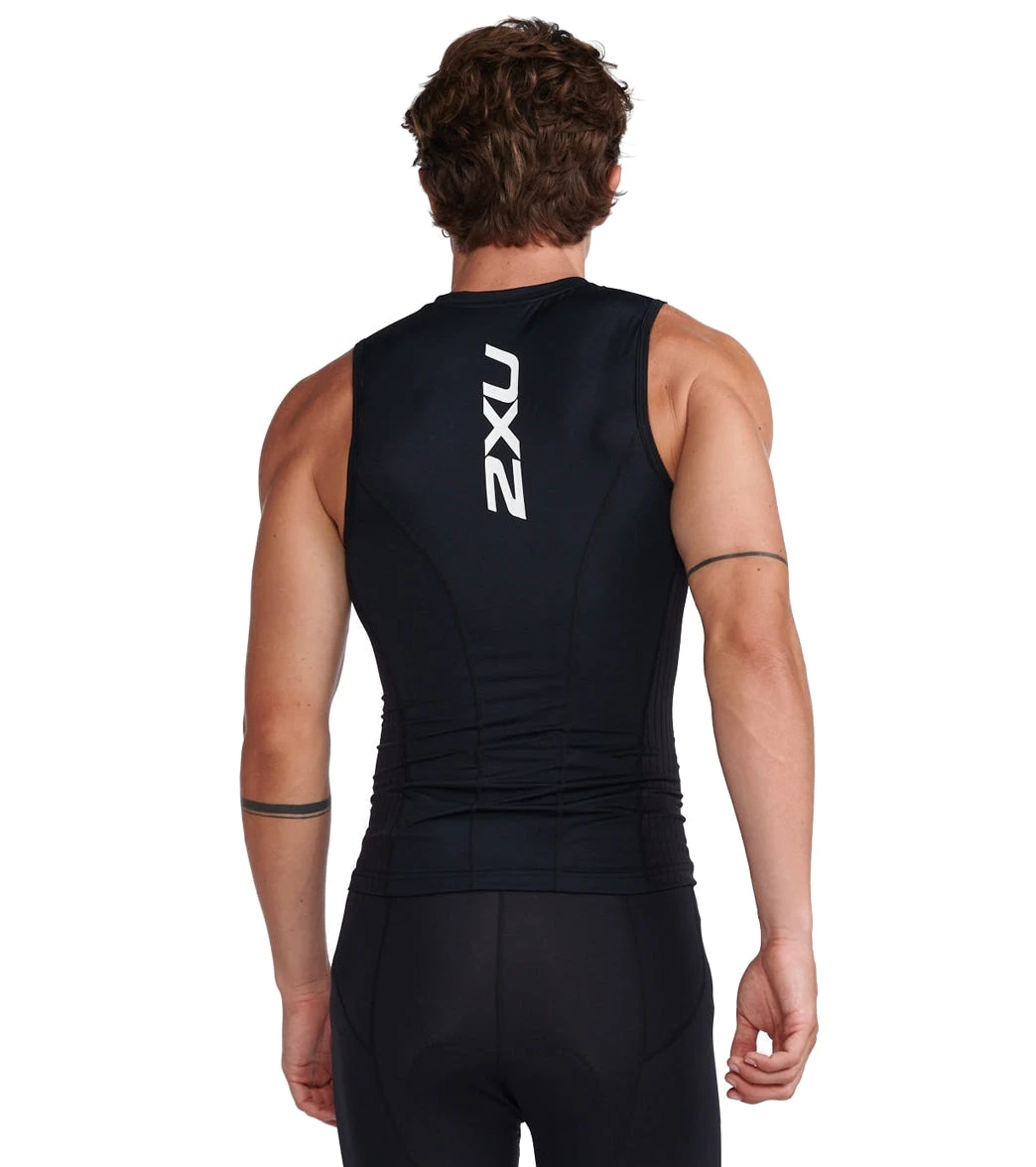 2XU Men's Aero Tri Singlet 3 2XU Men's Aero Tri Singlet - Image 3