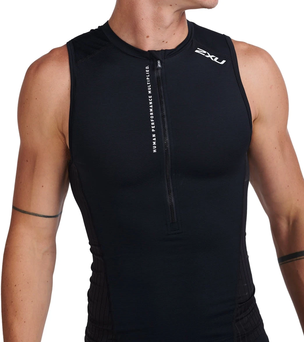 2XU Men's Aero Tri Singlet 5 2XU Men's Aero Tri Singlet - Image 5