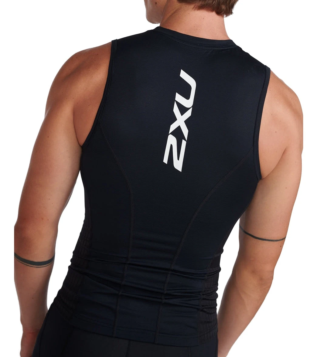2XU Men's Aero Tri Singlet 6 2XU Men's Aero Tri Singlet - Image 6