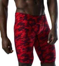 TYR Men's Camo Jammer Swimsuit -Swimming Shops 7415994024104 redcamo 6a
