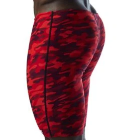 TYR Men's Camo Jammer Swimsuit -Swimming Shops 7415994024104 redcamo 7a