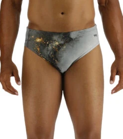 TYR Men's Pyrite Racer Brief Swimsuit