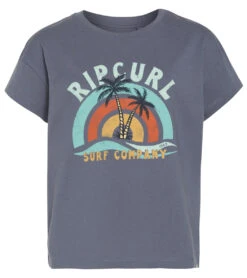 Rip Curl Girls' Sunny Paradise Crop Tee (Big Kid)