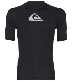 Quiksilver Men's All Time Short Sleeve UPF 50 Rash Guard