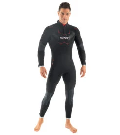 Men's 5mm Space Back Zip Fullsuit Wetsuit