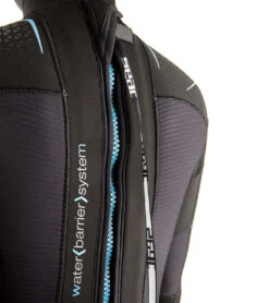 Women's 5mm Space Back Zip Fullsuit Wetsuit -Swimming Shops 7429463703720 black 3a