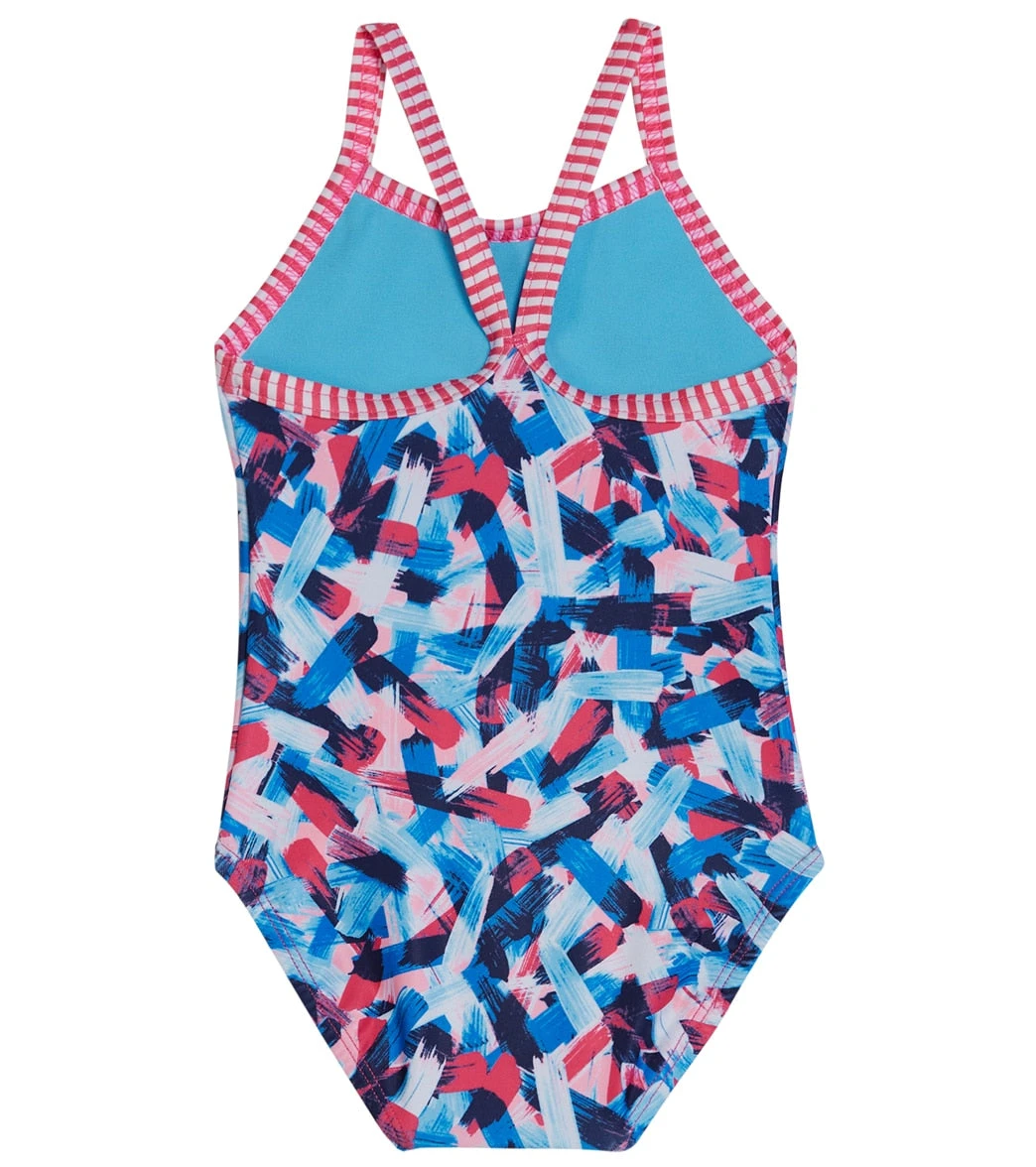 Girls' Pretty Mess One Piece Swimsuit (Toddler) 2 Girls' Pretty Mess One Piece Swimsuit (Toddler) - Image 2