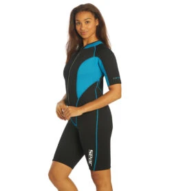 Seac 2MM Women's Ciao Springsuit Wetsuit -Swimming Shops 7431600898216 blacklightblue 5a