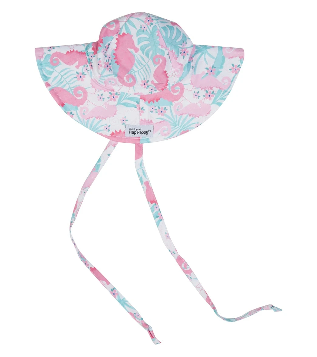 Girls' Magic Seahorse UPF 50+ Floppy Hat 1 Girls' Magic Seahorse UPF 50+ Floppy Hat