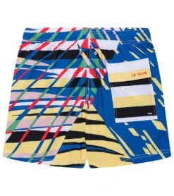 Men's Linear Short Stretch Swim Trunks 3 Men's Linear Short Stretch Swim Trunks -Swimming Shops 7456048218280 multi 2a