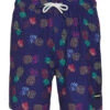 Men's 17" Color Pine Printed Swim Trunks