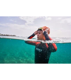 Zone3 Women's Venture Wetsuit -Swimming Shops 7457822343336 blackorange 7a