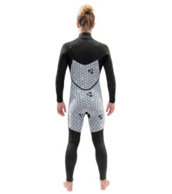 Dakine Men's 4/3mm Mission Chest Zip Fullsuit Wetsuit -Swimming Shops 7463580893352 black 6a