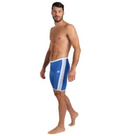 Arena Men's Icons Solid Jammer Swimsuit -Swimming Shops 7468268880040 royalwhite 3a