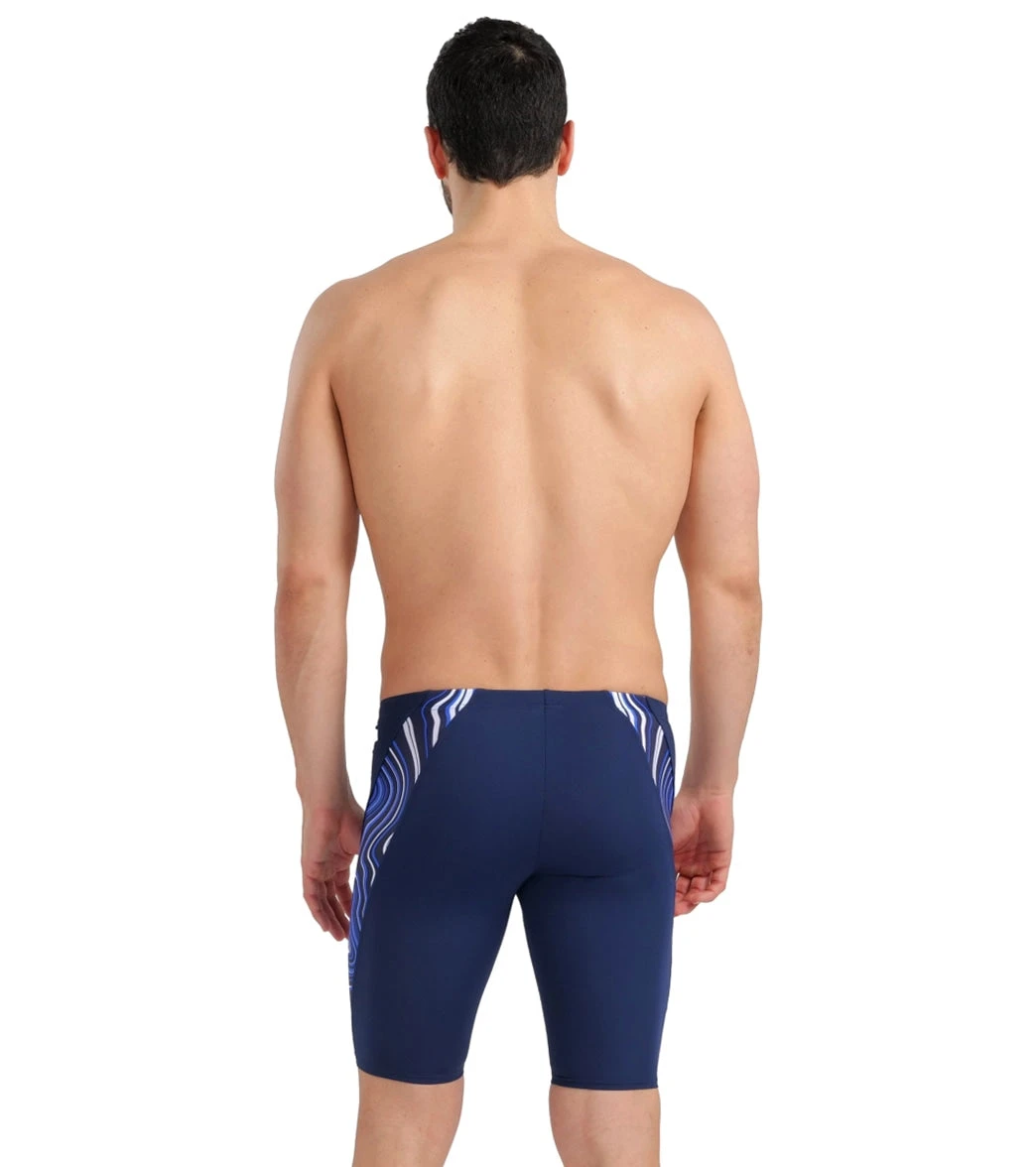 Arena Men's Marbled Jammer Swimsuit 2 Arena Men's Marbled Jammer Swimsuit - Image 2