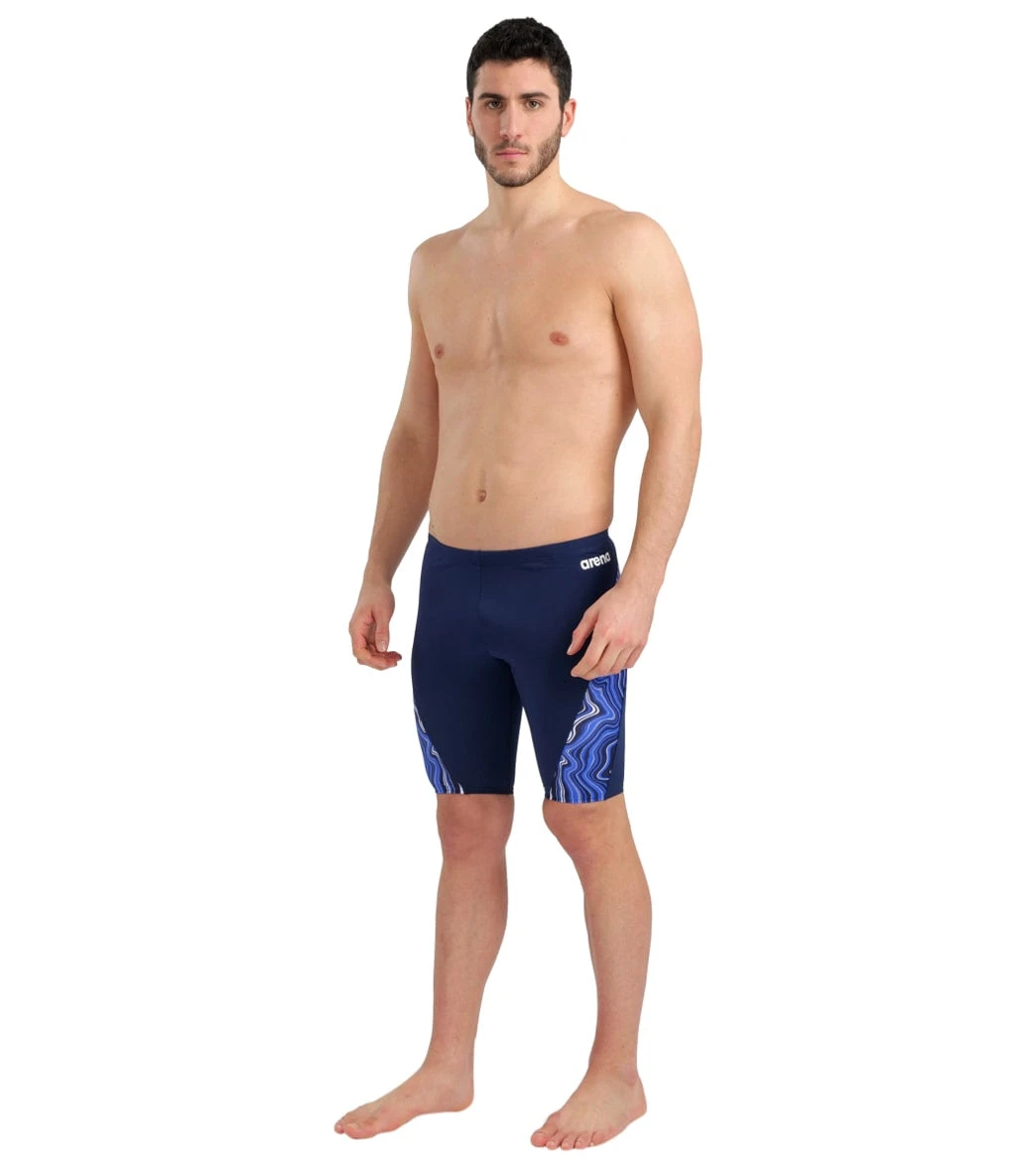 Arena Men's Marbled Jammer Swimsuit 3 Arena Men's Marbled Jammer Swimsuit - Image 3