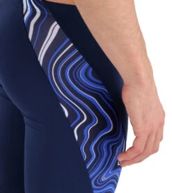 Arena Men's Marbled Jammer Swimsuit 9 Arena Men's Marbled Jammer Swimsuit -Swimming Shops 7468270846120 navynavymulti 5a