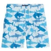 Boys' Stripe Sharks 2-Pack Swim Trunks (Big Kid)