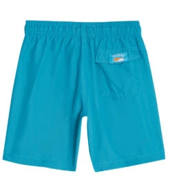 Boys' Stripe Sharks 2-Pack Swim Trunks (Big Kid) -Swimming Shops 7472291709096 frostblue 4a